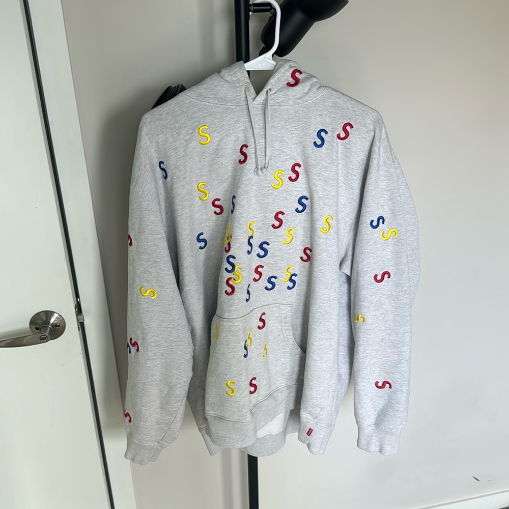 Supreme Embroidered S Hoodie